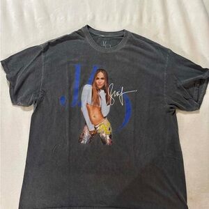 Jennifer Lopez JLO T-Shirt Mineral Wash size Plus 0X